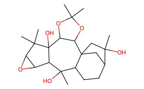 Deacetyllyoniol A acetonide 28836-76-2